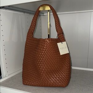 Rachel Zoe Brown Woven Women's Bag